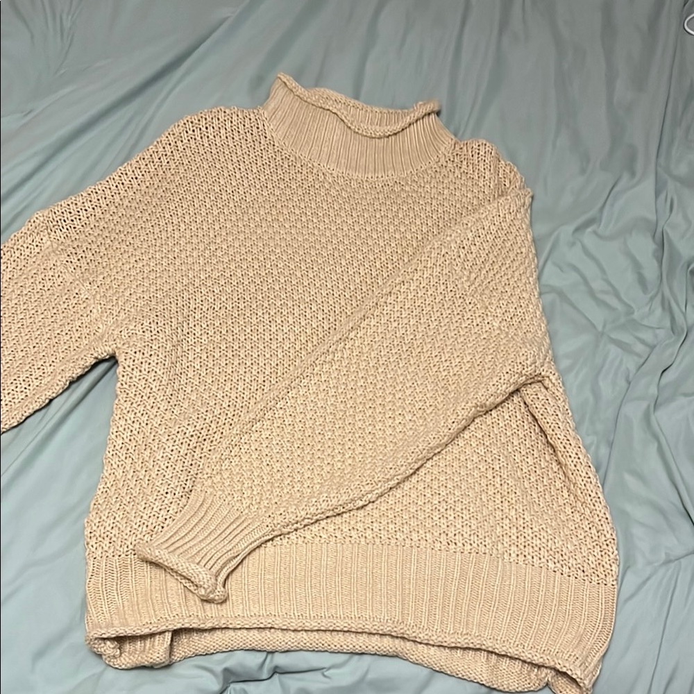 Cozy Cream Knit Sweater